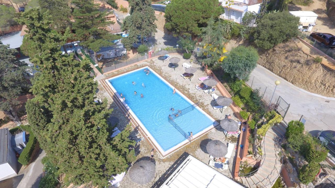 Happy Camp Mobile Homes In Camping Senia Cala Canyelles Lloret de Mar Zewnętrze zdjęcie